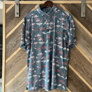 Bad Birdie Polo - Dragons - Size Large